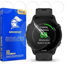  6 Pack ArmorSuit Anti-Glare Matte Screen Protector For Garmin Forerunner 955