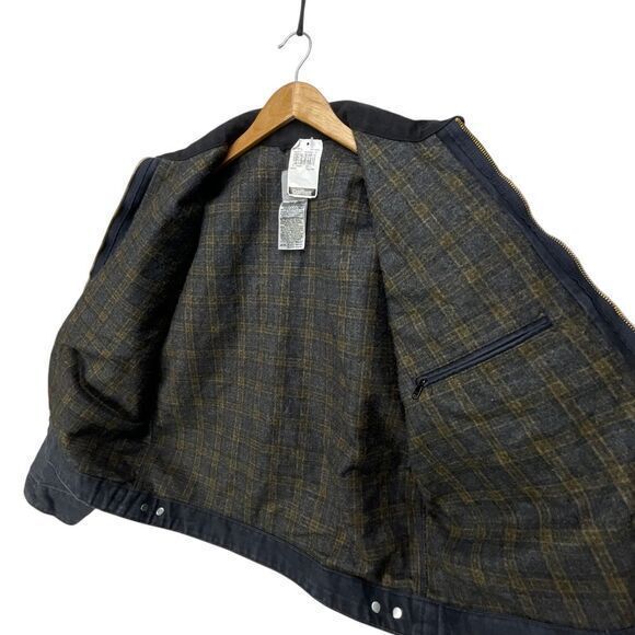 Carhartt Detroit Jacket Blanket Lined Mens Large J97 PTL Carhartt Detroit Jacket Blanket Lined Mens Large J97 PTL