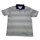 Men's Colosseum Air Force Academy Falcons Polo Size L Large Ncaa Usaf Striped