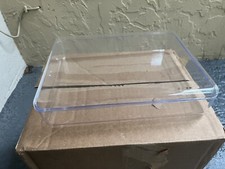 5pcs Acrylic Storage Containers With Lids For Organizing -  11 x 9x 2 