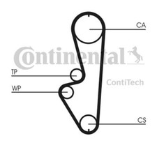 Continental Ctam CT765 Zahnriemen für Mazda 626 II GC KIA Sportage K00