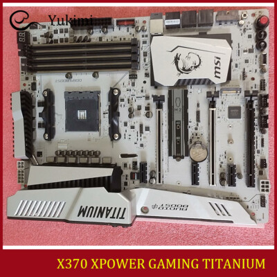 FOR MSI X370 XPOWER GAMING TITANIUM AMD DDR4*4 64GB HDMI DisplayPort Motherboard
