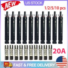 1/2/5/10pcs 20A in-line Fuse Holder Solar Panel Cable PV Connector Waterproof