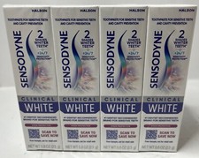 Sensodyne Clinical White Stain Protector Toothpaste 12 Pack Travel Size 1/27