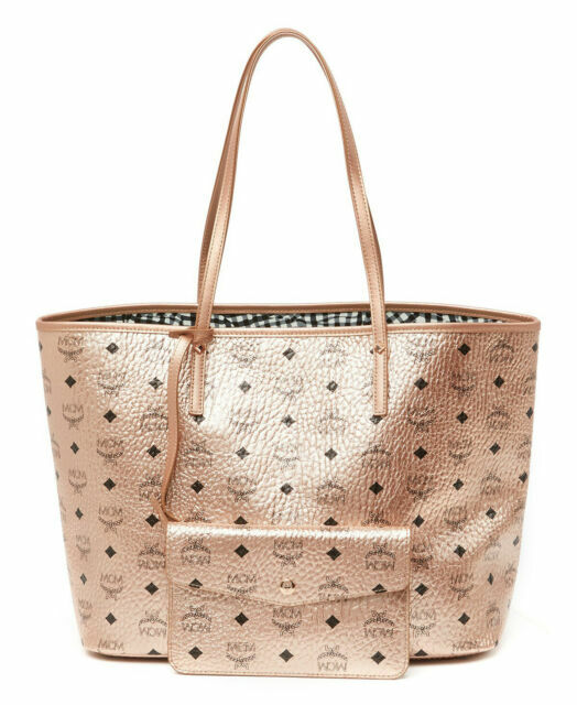 mcm medium reversible tote