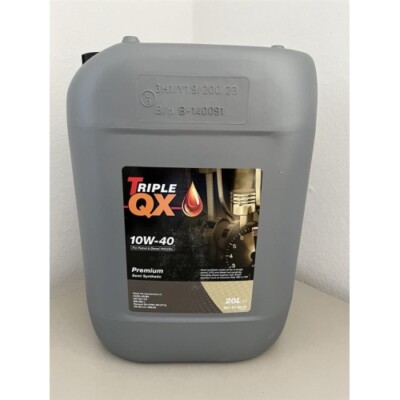 MOTORÖL MOTORENÖL TRIPLE QX PREMIUM 10W-40 SEMI SYNTHETIC 20 LITER TRIPLE QX