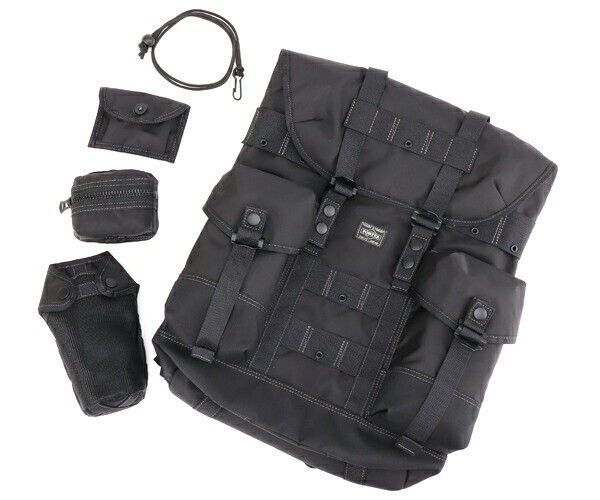 Porter All Alice Pack with Pouch Backpack 502-05957-10 Black