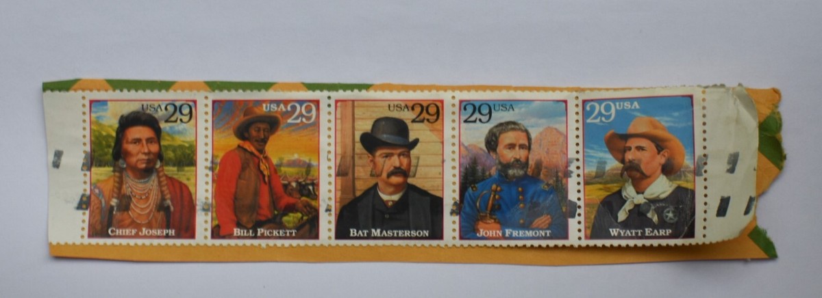 WILLIAMEST サインポスター 2869g - 1994 29c Legends of the West: Bill Pickett - Mystic