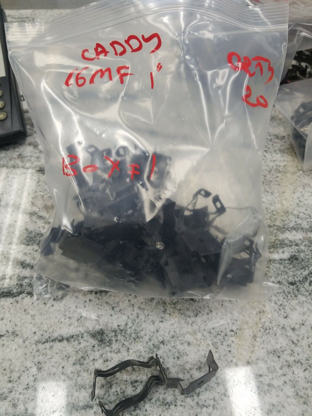 (pack of 20) CADDY  16MF  1 "  CONDUIT TO METAL STUD ATTACHMENT CLIP 1-INCH(4E3