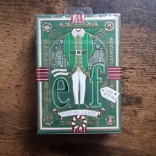 Elf Buddy Playing Cards New & Sealed theory11 USPCC Movie Christmas Deck