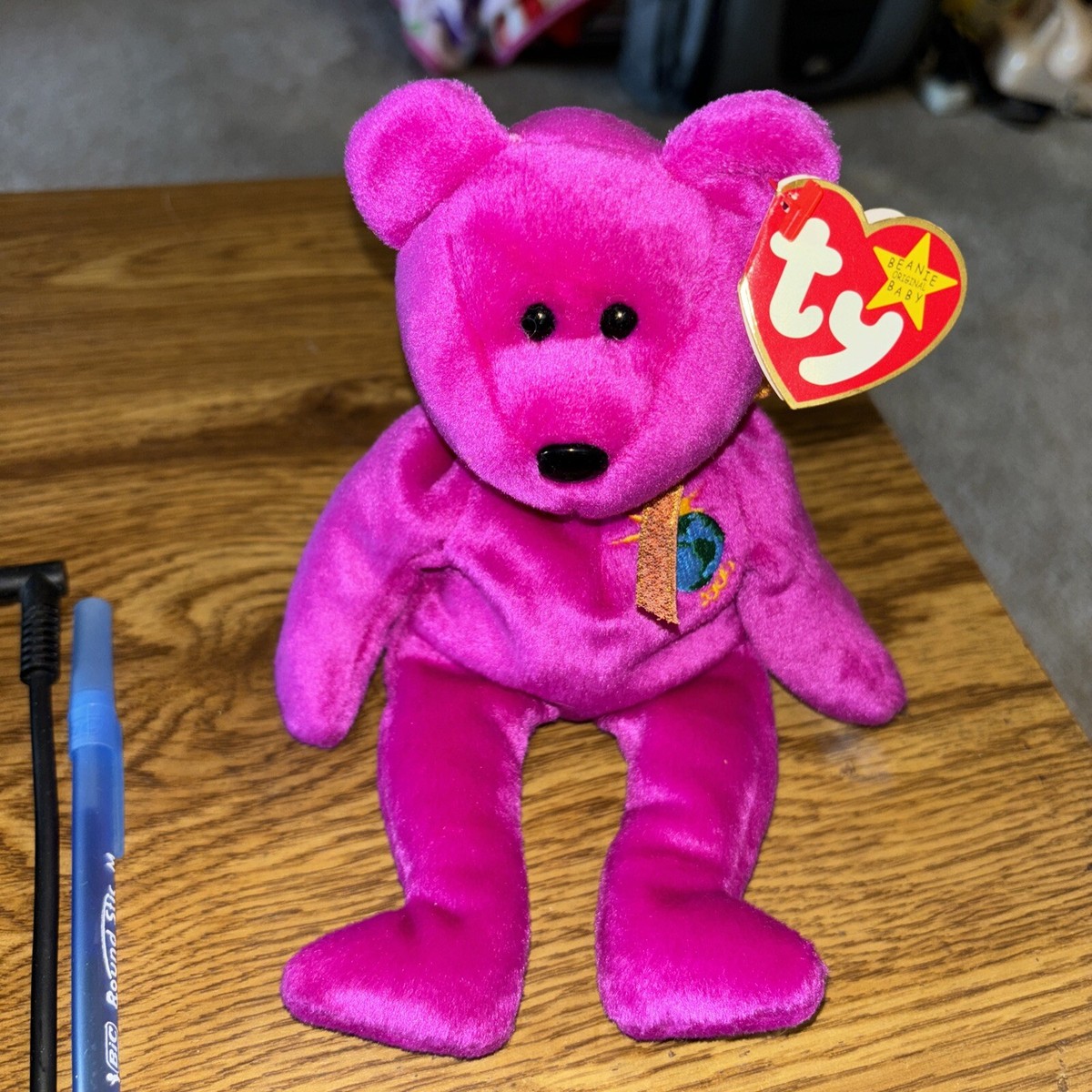 Beaniebabyさま Rare Retired Original Ty Beanie Baby Hoppity The Rabbit