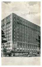 Washington, D.C. Ambassador Hotel Vintage Chrome Postcard Posted 1940