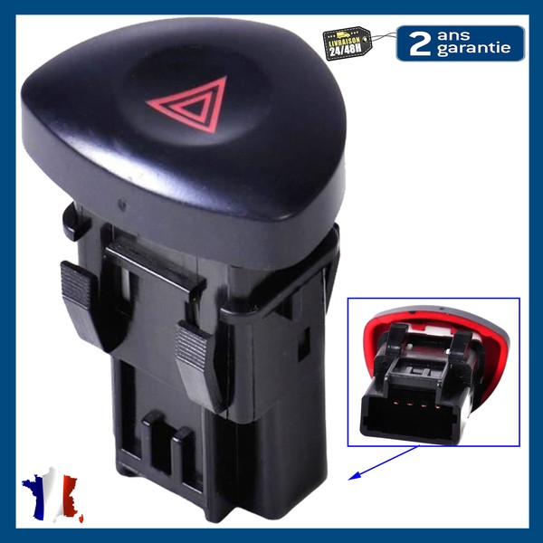 SchaltfläChe Warnung Schalter Steuerung -Leuchte Warn- FüR Clio 2 8200442723-image