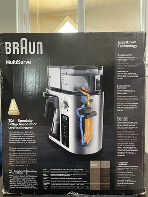 braun multiserve coffee maker KF9070 | eBay