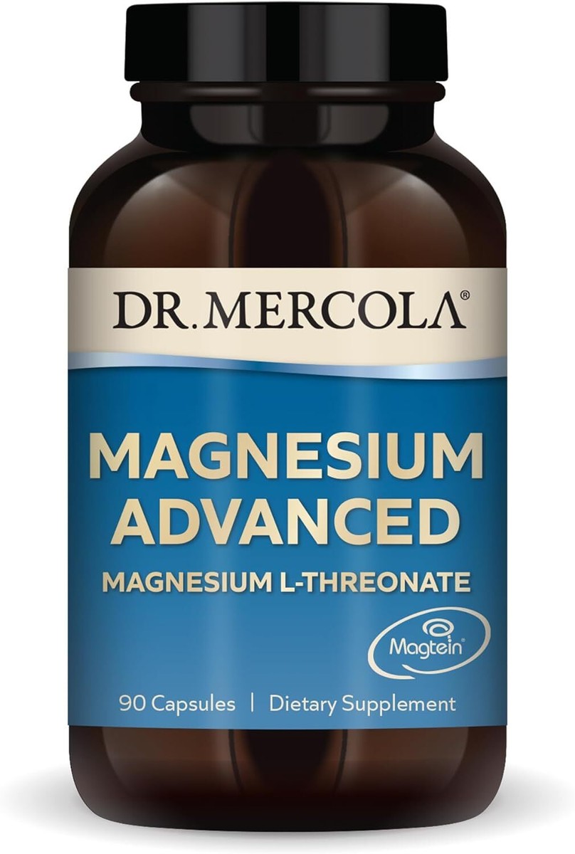 Dr. Mercola Magnesium Advanced, 30 Servings (90 90 Count (Pack of 