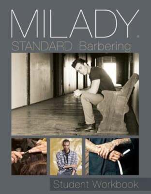 Student Workbook for Milady Standard Barbering by Milady: Used