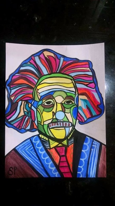 art a one off original piece in water color