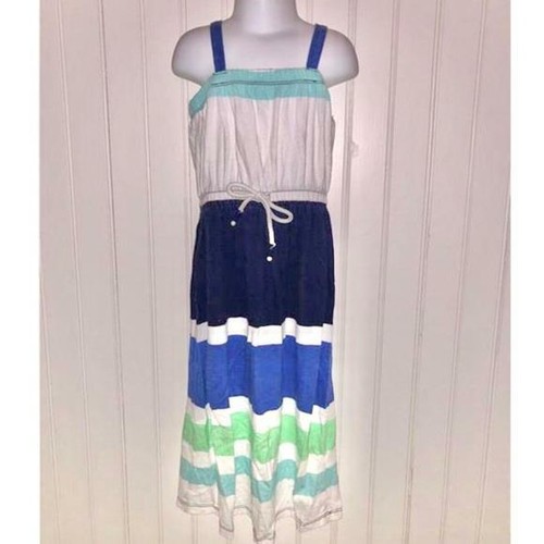 XS 5 GIRLS OLD NAVY BLUE WHITE GREEN 