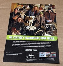 Eminence Speakers - KENTUCKY HEADHUNTERS - 2007 Print Ad