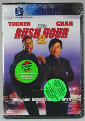 Rush Hour 2 DVD BRAND NEW Jackie Chan Chris Tucker OOP Zhang Ziyi Brett Ratner