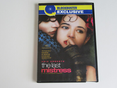 THE LAST MISTRESS (DVD) Asia Argento, Yolande Moreau, Catherine Breillat RARE!!!