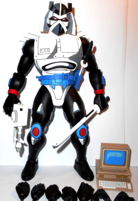 10 inch NECA Teenage Mutant Ninja Turtles CHROME DOME cartoon