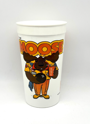 Vintage 1988 Hardee's The Moose Coca-Cola Cup 32 oz Plastic 90s