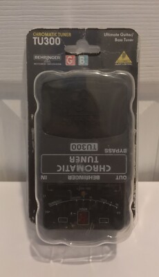 Behringer Chromatic TU300 Tuner Guitar Effect Pedal ( Brand New )
