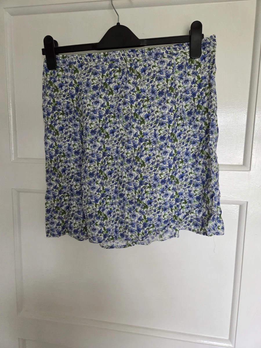 Allegra K Women's A-Line Floral Print Casual Midi Skirts