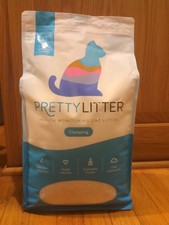 PrettyLitter Health Monitor Cat Litter 10 LB Bag Odor Erase CLUMPING free ship