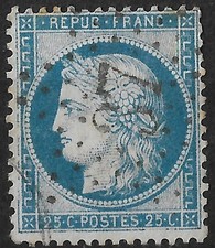 FRANCE VARIETE - CERES N° 60 A OBLITERE ETOILE DE PARIS 37