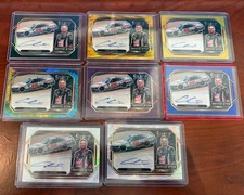 2024 Select Racing Cole Custer Trackside Action Auto Full Rainbow Nascar