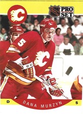 1990-91 Pro Set - Dana Murzyn #41 Calgary Flames