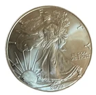 2002 American Silver Eagle One Troy Ounce .999 Fine Silver $1 Bullion Coin
