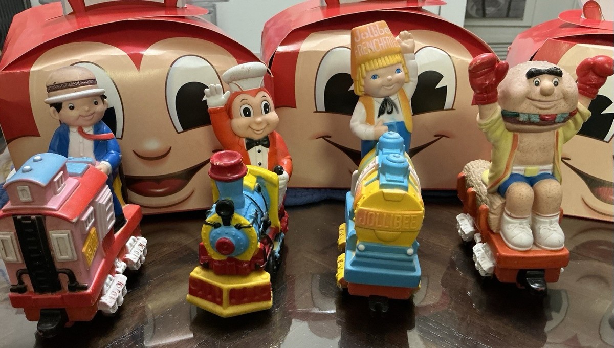 Vintage 1980s Jollibee train set. 7 pieces | eBay