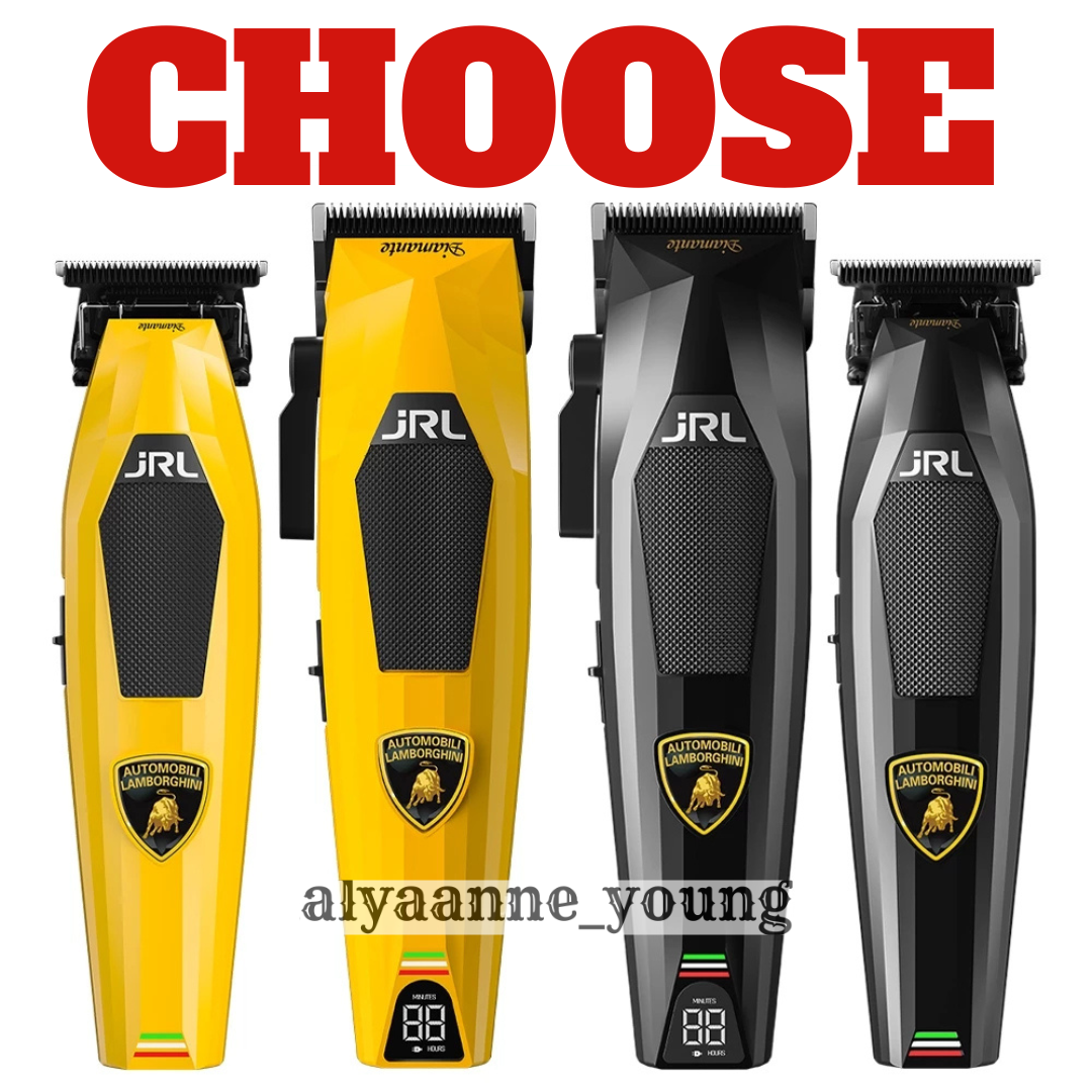 CHOOSE JRL x Lamborghini Diamante Cordless Clipper & Trimmer Set