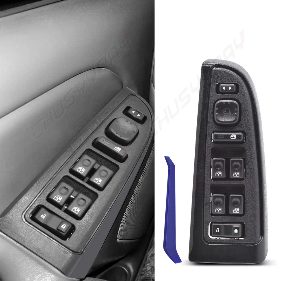 Interruptor de ventana eléctrica 15883320 para GMC Cadillac Chevrolet Silverado 2003-2007 Foto 2 de 4