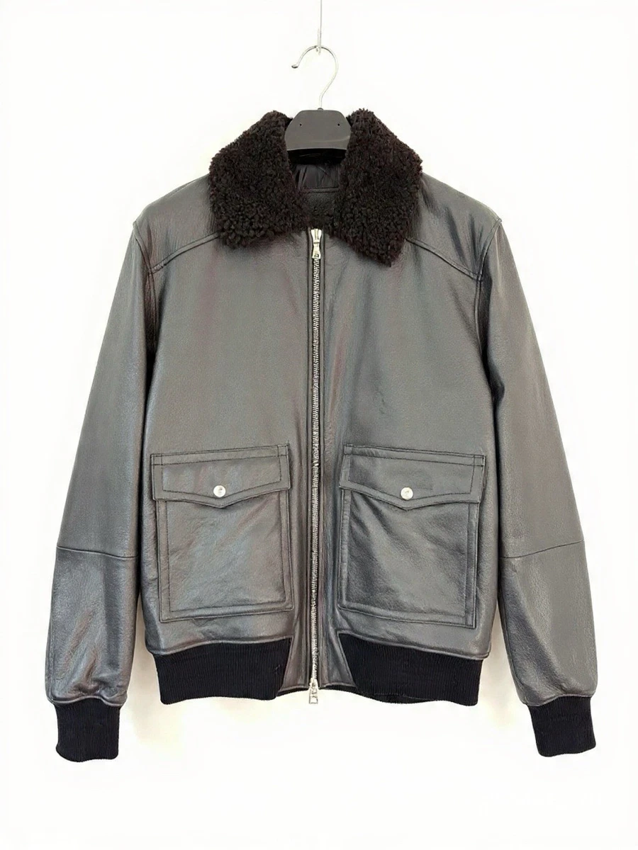 roots leather jacket products for sale | eBay