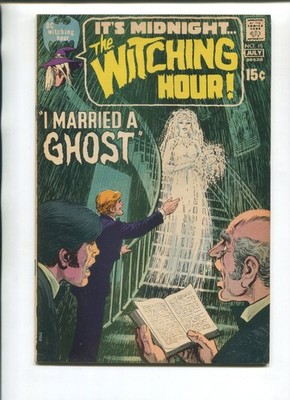 WITCHING HOUR #15 VG V1 DC 1971! NICK CARDY COVER! WALLY WOOD! I MARRIED A GHOST