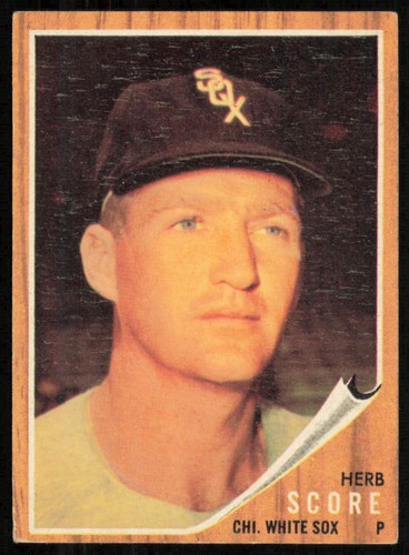 Herb Score #116 1962 Topps card