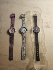 Lot 3 montres Flik Flak vintage années 80/90 – Swatch – avec boîte – collector