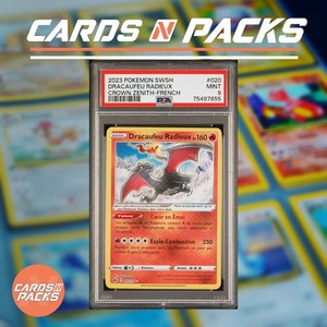 Carte Pokemon Dracaufeu Radieux 20/159 EB12.5 Zénith Suprême PSA 9 NEUF MINT