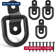 4 Pcs D Ring Tie Down Anchors Heavy Duty D Rings For Trucks Trailers