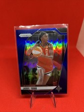 2024 Panini Prizm WNBA Basketball Blue Prizm /199 Jackie Young #1 Las Vegas Aces