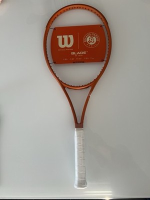 Wilson Blade 98 16x19  V9 Roland Garros Edition Tennisschläger Griffstärke 2  