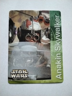 Star Wars Japanese Eskimo ice cream promo card 2002 No.01 Anakin