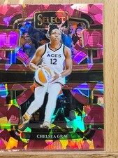 Chelsea Gray #94 2024 Select WNBA Pink Cracked Ice Prizm Aces W0122A