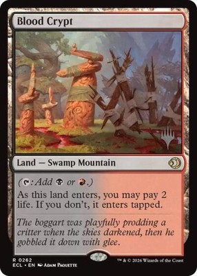 Blood Crypt - Near Mint MTG Promo Pack: Lorwyn Eclipsed