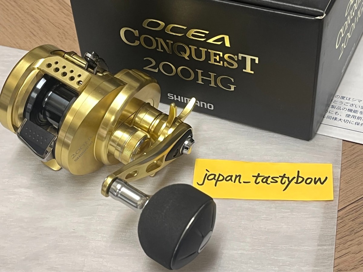 OCEA CONQUEST 200HG 彫金 Engraving ハワイアン Shimano OCEA CONQUEST 200HG 2014 14 Baitcasting Reel Made in