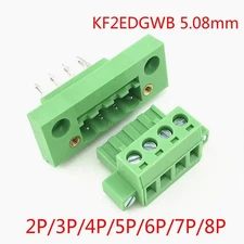 5sets 12Pin Wall Terminal 5.08mm Pitch Connector PCB Screw Terminal Block